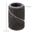 PANA 100 Pieces Nail Sanding Bands Professional Nail Manicure Great Fit for Nail Drill Bits for Acrylic Nails (180 Grit, Black) PANA