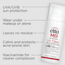 EltaMD UV Clear Face Sunscreen SPF 46, Oil-Free Sunscreen with Zinc Oxide, Dermatologist Recommended Infinity Warehouse