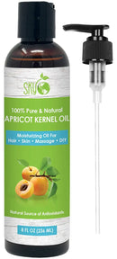 Apricot Kernel Oil (8oz x 2 Pack) 100% Pure, Natural & Cold-Pressed Apricot Oil - Ideal for Massage, Cooking and Aromatherapy- Rich in Vitamin A Sky Organics Store