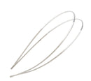 L. Erickson Metal Double Headband - Silver L. Erickson