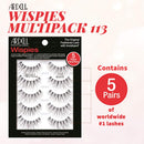 Ardell Wispies 113 Black, 5 Pairs x 2 Pack Ardell