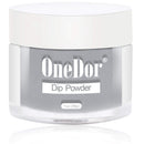 OneDor Nail Dip Dipping Powder – Acrylic Color Pigment Powders Pro Collection System, 1 Oz. (20 - Gray) Onedor