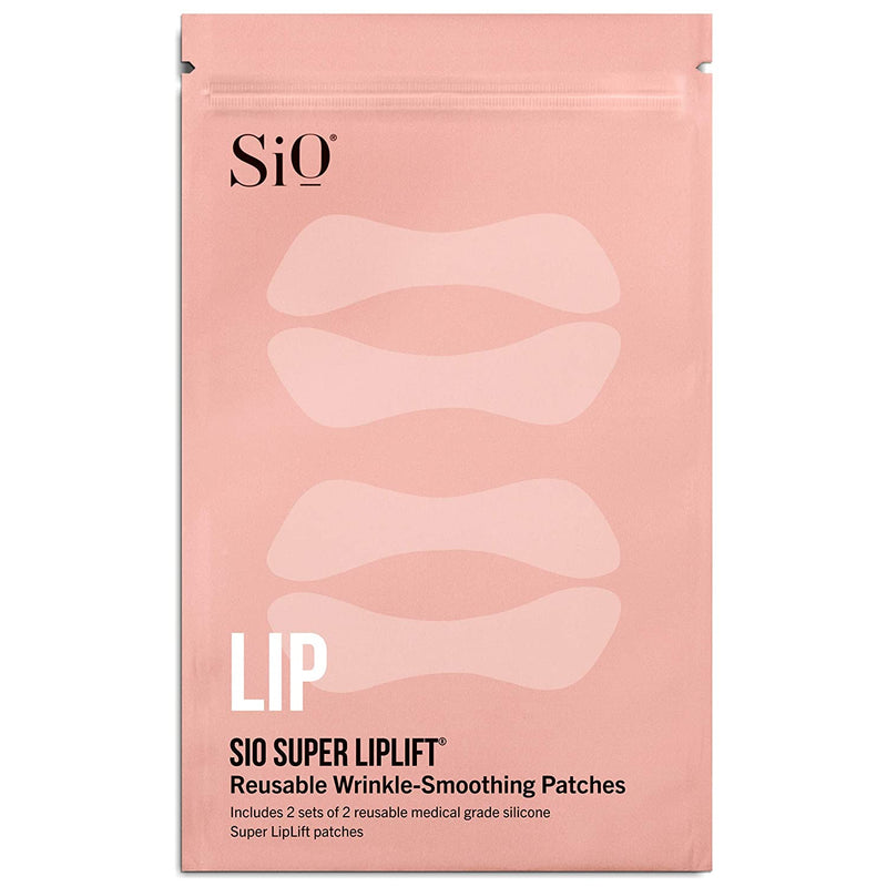 SiO Beauty Super LipLift | Smile & Lip Anti-Wrinkle Patches 4 Week Supply | Overnight Smoothing Silicone Patches For Lip & Smile Wrinkles And Fine Lines SiO Store