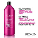 Redken Color Extend Magnetics Shampoo | For Color-Treated Hair | Gently Cleanses & Protects Color | With Amino Acid | Sulfate Free Shampoo REDKEN