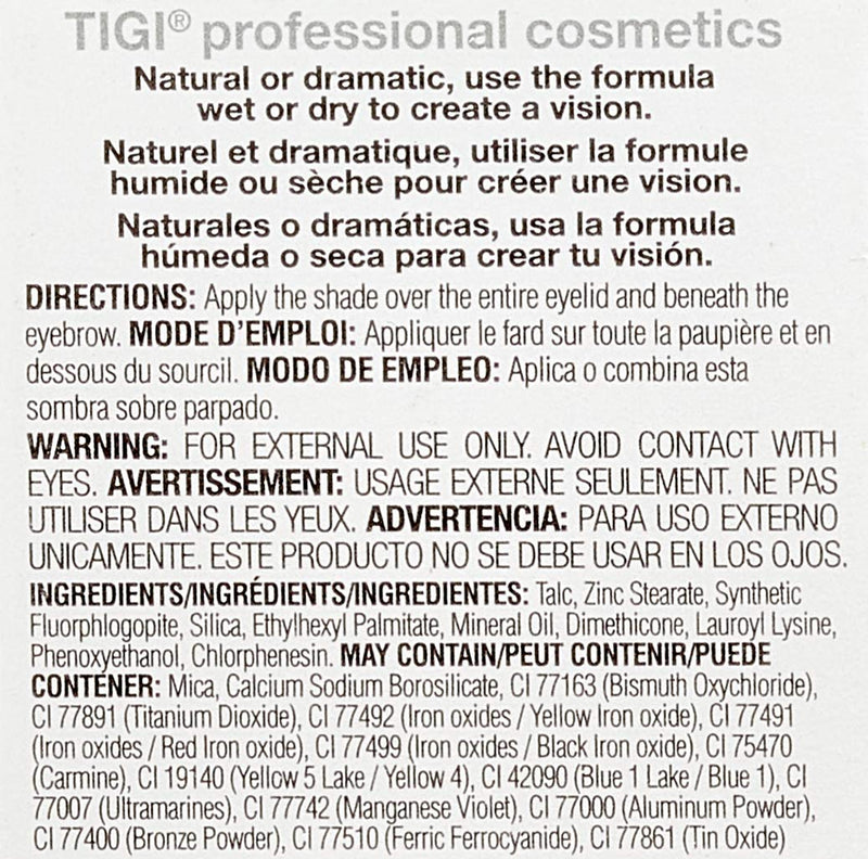 TIGI High Density Single Eyeshadow - Orchid Pink By for Women - 0.13 Oz Eyeshadow, 0.13 Oz (764149) TIGI