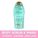 OGX Sea Kelp & Hyaluronic Acid Body Scrub & Wash 19.5 fl oz OGX