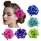 DRESHOW Rose Hair Clip Flower Hairpin Rose Brooch Floral Clips Bridal Headpiece Wedding Hair Accessories for Women DRESHOW