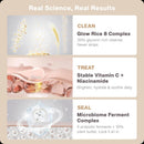K Beauty Kit, 3 Steps Replace 10 Products - Korean Skin Care Set for Glass Skin, Rxcue Glow Patented 10-in-3 System™, TSA Approved Travel Size Cleanser + Essence + Cream, 1.01 fl oz ea Infinity Warehouse