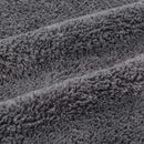 SINLAND Microfiber Hand Towel for Bathroom Super Soft Makeup Remover Cloth Washcloth for Home Spa Sports Face Cleansing Towel 16Inch x 30Inch Grey 3 Pack SINLAND