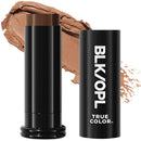 BLK/OPL Skin Perfecting Foundation Stick, SPF 15 Buildable & Blendable Face Foundation Makeup with Matte Finish - Full Coverage, Color Correcting & Sculpting - Hypoallergenic (Amber)