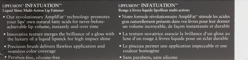 Fusion Beauty Lip Fusion Infatuation Liquid Shine Multi-action Lip Fattener Fusion Beauty