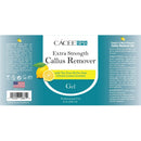 Cacee Callus Remover for Feet 8oz, Gel Formula with Tea Tree Oil & Lemon Scent, Works Great with Foot Scrubber, Foot File, or Pumice Stone, Callous or Corn Remover Cacee