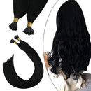 Ugeat I Tip Hair Extensions Remy Hair 20inch Itip Human Hair Extensions Silky Straight 50Strands/40Gram I Tip Fusion Hair Extensions Human Hair
