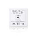 Little Seed Farm All Natural Deodorant Cream, Aluminum Free Activated Charcoal Deodorant for Women or Men - Cedar Vanilla, Net Wt. 2.4oz | 68g Infinity Warehouse