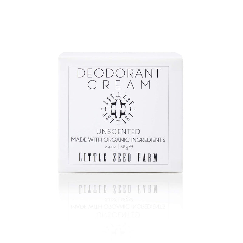 Little Seed Farm All Natural Deodorant Cream, Aluminum Free Activated Charcoal Deodorant for Women or Men - Cedar Vanilla, Net Wt. 2.4oz | 68g Infinity Warehouse
