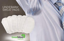 Underarm Sweat Pads [24pcs/12pairs] Keep Your Armpits Fresh, Guard your Shirt Stop Sweat Spots or Stains Fight Excessive Sweating with Disposable Individually Packed Pairs Cotton Pads. GoodMind Creations
