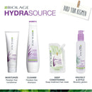 BIOLAGE Hydrasource Conditioning Balm | Hydrates, Nourishes & Detangles Dry Hair | Sulfate-Free | For Medium To Coarse Hair | 9.5 Fl. Oz BIOLAGE