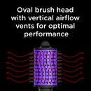 INFINITIPRO BY CONAIR All-in-One Dryer Brush, Wet / Dry Styler, Hair Dryer and Volumizer Hot Air Brush, Hot Air Brush with The Knot Dr.  Flexalite Bristles for painless detangling Conair Store