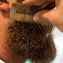 Cremo Dual-Sided Beard Comb for Grooming and Shaping Facial Hair - Made from Verawood To Prevent Snags and Static Cremo
