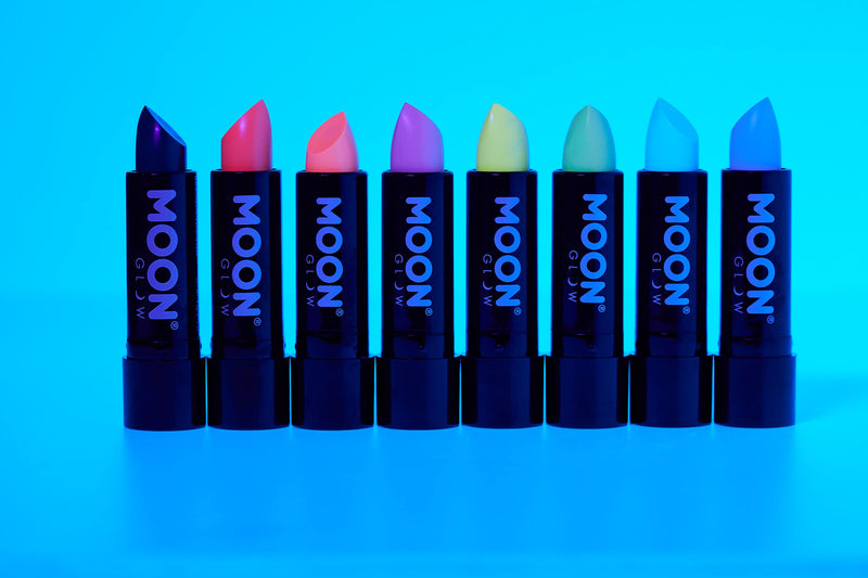 Moon Glow - Blacklight Neon UV Lipstick 0.16oz - Pastel Orange – Glows Brightly Under Blacklights/UV Lighting! Moon Glow