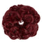 Messy Bun Hair Piece for Women Thick Updo Scrunchies Hair Extension Ponytail Hair Accessories Dark Red OMGREAT