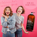 BOTANIC HEARTH Biotin Shampoo with Ginger Oil & Keratin - for Hair Loss and Thinning Hair - Promotes Hair Growth, Sulfate & Paraben Free, for Men and Women - 16 fl oz Botanic Hearth