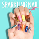 Teenitor Glitter, Fine Glitters and Holographic Chunky Glitters,Glitter for Nails, Glitter Slime, Assorted Glitter, Festival Glitter for Nail Face Hair Body , Glitter for Resin Tumblers, 16+16pcs Teenitor
