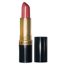 Revlon Super Lustrous Lipstick, High Impact Lipcolor with Moisturizing Creamy Formula, Infused with Vitamin E and Avocado Oil in Plum / Berry, Teak Rose (445) REVLON