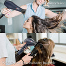 Professional Ceramic Tourmaline Hair Dryer 1875 Watt Fast Dry Low Noise Lightweight Blow Dryer Pro Powerful Salon Ionic Dryers with Diffuser and Concentrator Nozzle Attachments JINRI