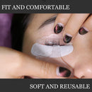 Libeauty Lash Lift Pads Rods 6 Pcs Eyelash Perm Lift Silicone Rods 1 Size S S S Reusable Eyelash Perming Curler Shield Pads with Premium PU Storage Case for Perfect Lash Lifting (WHITE) Libeauty