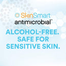 SkinSmart Antimicrobial Facial Cleanser Spray to Remove Viruses and Bacteria Around Eyes, Nose and Mouth, Fight Maskne, 8 oz Spray Non-Irritating Hypochlorous Spray SkinSmart Antimicrobial