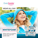 EverSmile WhiteFoam Retainer Cleaner, Invisible Aligner Cleaner, Dental Cleaner for Retainer, Aligners & Trays, Kills Bacteria, Whitens Teeth & Eliminates Bad Breath - Travel Size (2 Pack - 25 ml) EverSmile
