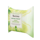 Aveeno Positively Radiant Oil-Free Makeup Removing Facial Cleansing Wipes to Help Even Skin Tone & Texture with Moisture-Rich Soy Extract, Gentle & Non-Comedogenic, 25 ct. Aveeno
