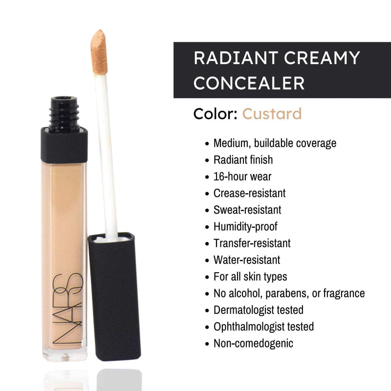 NARS Radiant Creamy Concealer, Custard, 0.22 Ounce NARS