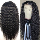 Megalook Lace Front Wigs Human Hair Brazilian Hair Water Wave Human Hair Wigs For Black Women 4x4 Frontal Wigs Pre Plucked Hairline with Baby Hair MegaLook Store
