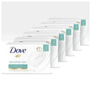 Dove Moisturizing Beauty Bar for Softer Skin, Fragrance-Free, Hypoallergenic Beauty Bar Sensitive Skin Effectively Washes Away Bacteria While Nourishing Your Skin 3.75 oz 4 Bars, Pack of 6 Dove Store