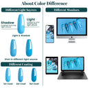Beetles Gel Nail Polish Kit, Mermaid 20 Colors Soak Off Gel Polish Starter Kit with 1 Base Coat 1 Glossy & 1 Matte Top Coat 3 Nail Brushes 6 Colors Glitter 1 Mermaid Nail Stickers Holiday Gifts Set beetles Gel Polish