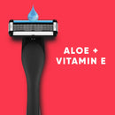 Made For YOU by BIC Shaving Razor Blades for Every Body - Men & Women, with 2 Cartridge Refills - 5-Blade Razors for a Smooth Close Shave, TEAL, Kit Made For You
