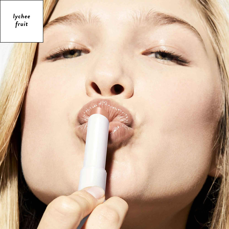 Honest Beauty Tinted Lip Balm, Lychee Fruit with Acai Extracts + Avocado Oil | EWG Certified + Dermatologist & Physician tested & Vegan + Cruelty free | 0.141 oz. Honest Beauty