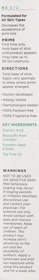 BeautyRx by Dr. Schultz Dermstick Pore Minimizer, Anti-Aging Skin Care .21oz BeautyRx by Dr. Schultz