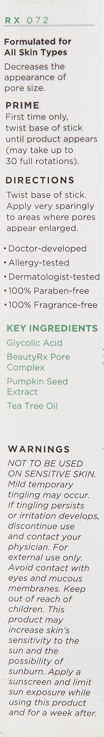 BeautyRx by Dr. Schultz Dermstick Pore Minimizer, Anti-Aging Skin Care .21oz BeautyRx by Dr. Schultz