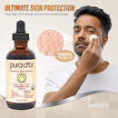 PURA D'OR Organic Vitamin E Oil (4oz / 118mL) 70,000 IU 100% Pure Natural USDA Organic For Skin Face Hexane Free w/Sweet Almond, Apricot, Jojoba, Argan, Rosehip, Sunflower & Avocado Oil For Bath Body PURA D'OR