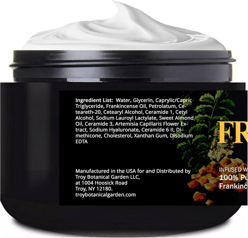 Frankincense Oil Massage Cream Lotion 4 Fl Oz - Medium Glide - Helps Relax Sore Muscle and Stiffness - Helps Tone & Nourish Skin Infinity Warehouse