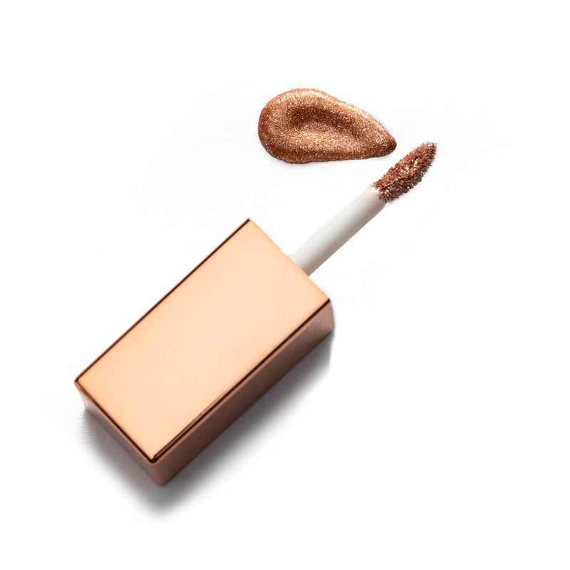 EpiLynx by Dr. Liia Long Lasting Liquid Eye Shadow I Allergen Free, Vegan - 3 mL - Metallic, Brown EPILYNX