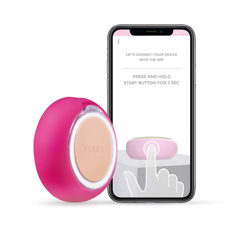 FOREO UFO 2 Power Mask & Light Therapy Device, Fuchsia martinandmark.com
