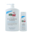 Sebamed Anti-Dandruff Shampoo - Scalp Balancing Hair Care for Oily Dandruff Prone Scalp (1 Liter with Pump + 200mL Travel Size) SEBAMED Store