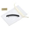 Camila Paris AD820 French Hair Barrette Clip for Girls, Black, Rubberized Metal Clasp, Strong Hold Grip Hair Clips for Women, No Slip and Durable Styling Girls Hair Accessories, Made in France Camila
