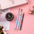 Beetles 15ml Nail Art Rhinestone Glue Gel Clear No Wipe Adhesive Resin Gems Diamonds Jewelry Gel Nail Polish Decoration With 2 Dual-Purpose Brush Pen beetles Gel Polish