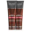 John Frieda Brilliant Brunette Conditioner, Visibly Deeper Color,with Evening Primrose Oil, Infused with Cocoa, 8.3 Ounce (Pack of 2) John Frieda