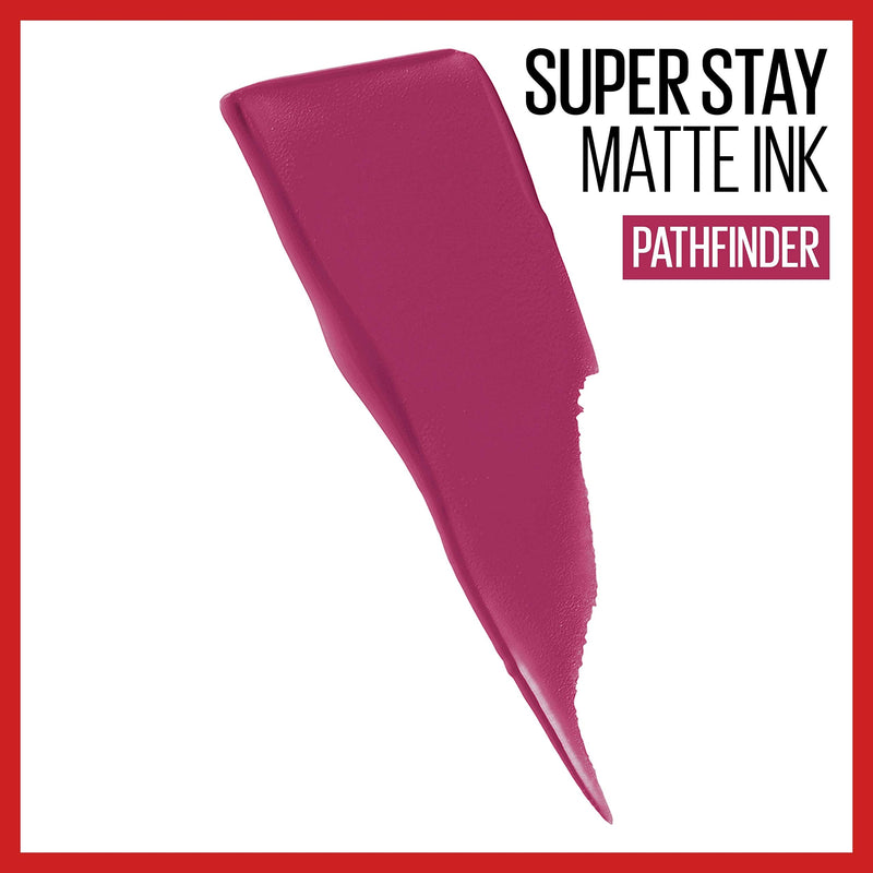 Maybelline New York SuperStay Matte Ink Liquid Lipstick, Pathfinder, 0.17 Ounce Maybelline New York